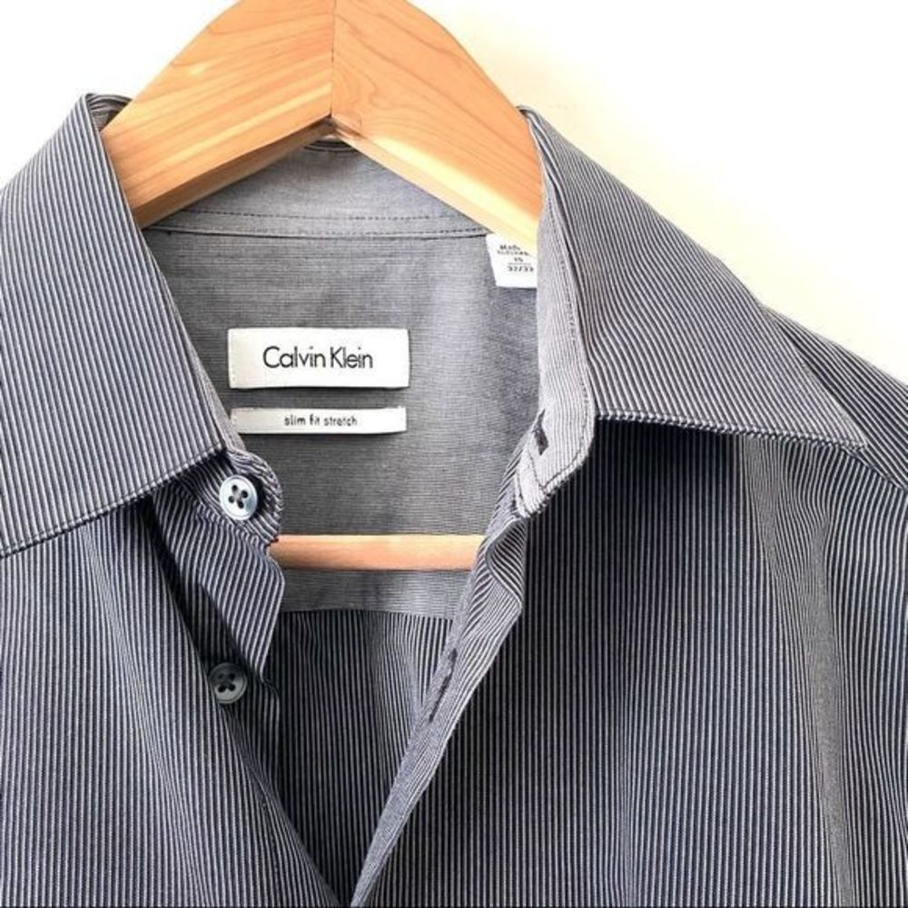 ‎CALVIN KLEIN Striped Button Down - Picture 3 of 3